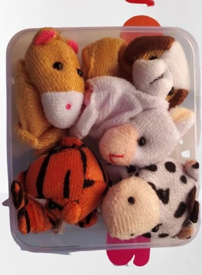 Toodles Learning Soft Hands Finger Puppets Story Telling for Autistic Children, Great Family Parents Talking Story Set Mini Plush Figures Toy Assortment for Kids and This Cute Puppets for Children - Image 5